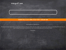 Tablet Screenshot of intergral7.com